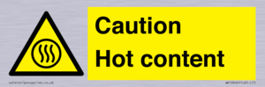 Caution Hot content